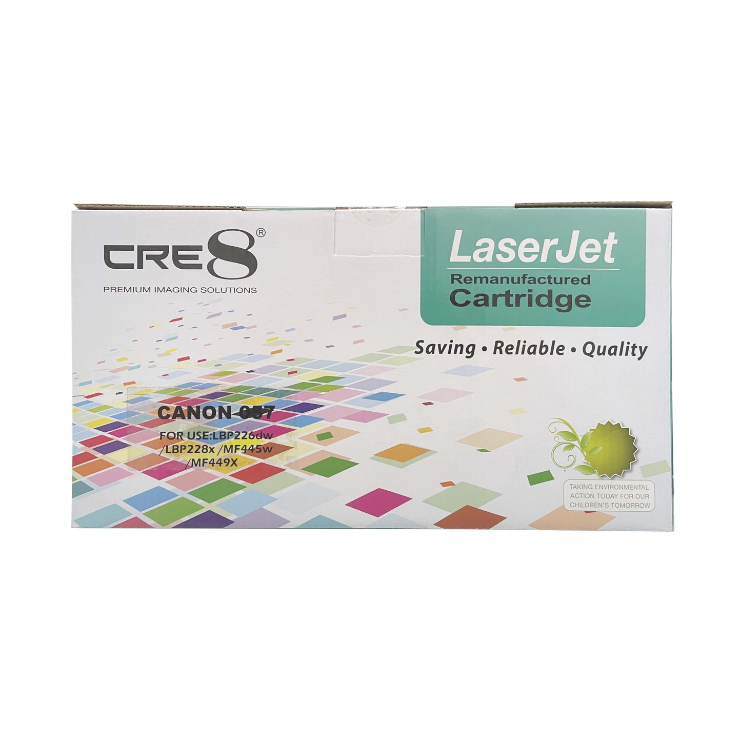 CRE8 | Compatible CANON 057 Black LaserJet Toner Cartridge