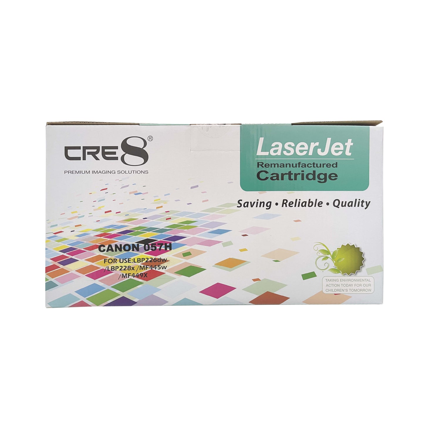 CRE8 | Compatible CANON 057H Black LaserJet Toner Cartridge