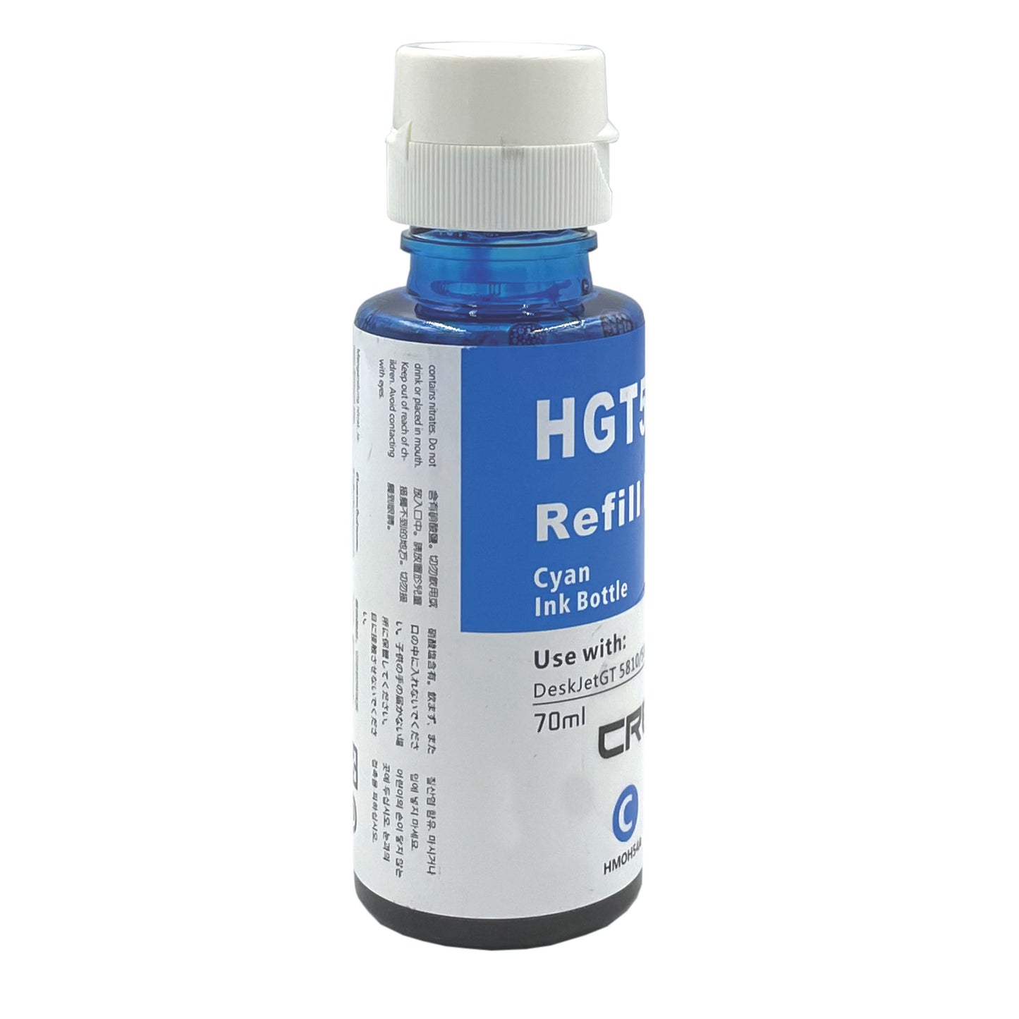 CRE8 | Compatible HP GT52 Cyan Refill Bottle Ink