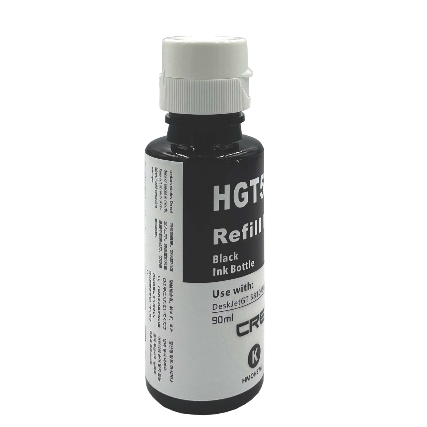 CRE8 | Compatible HP GT51 Black Refill Bottle Ink