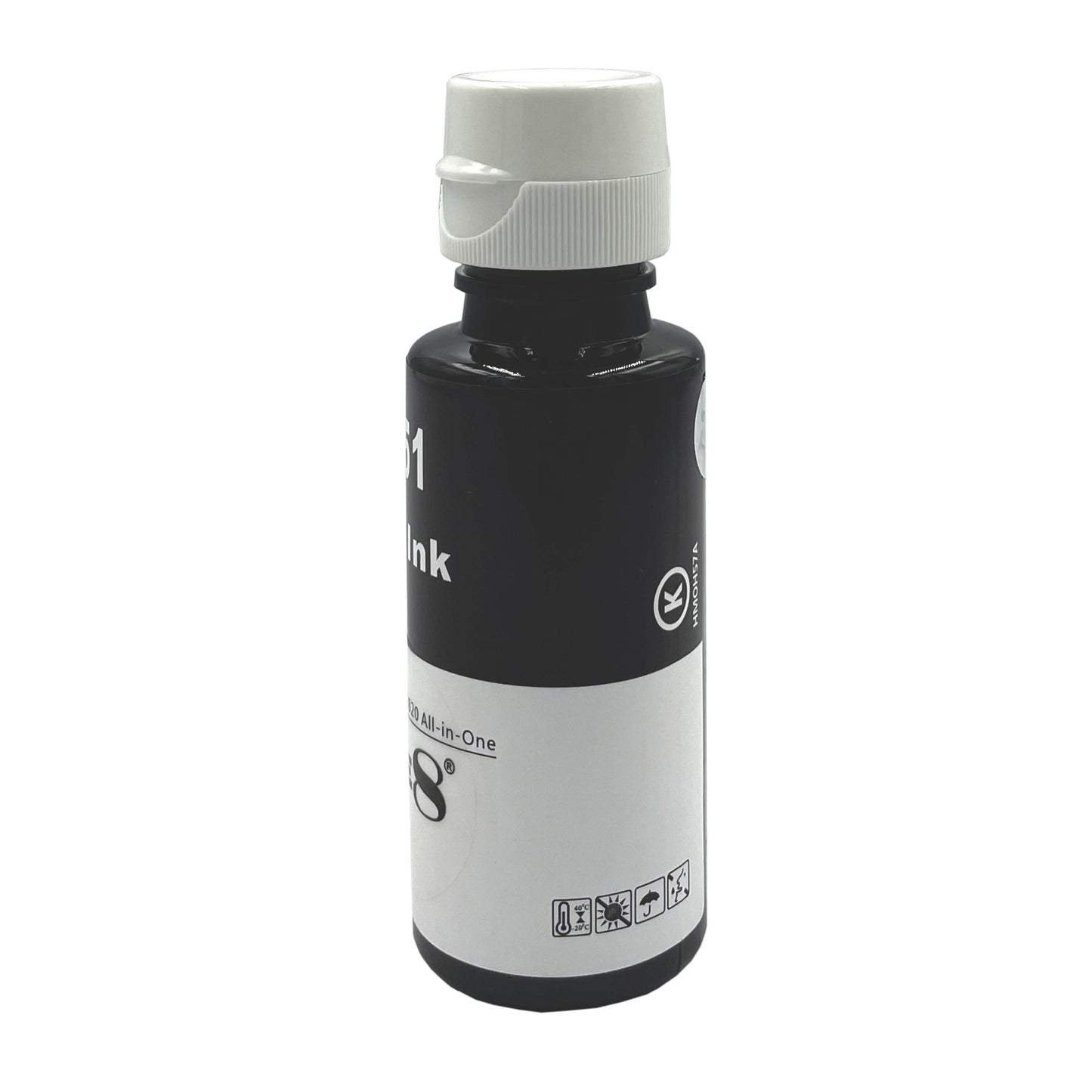 CRE8 | Compatible HP GT51 Black Refill Bottle Ink