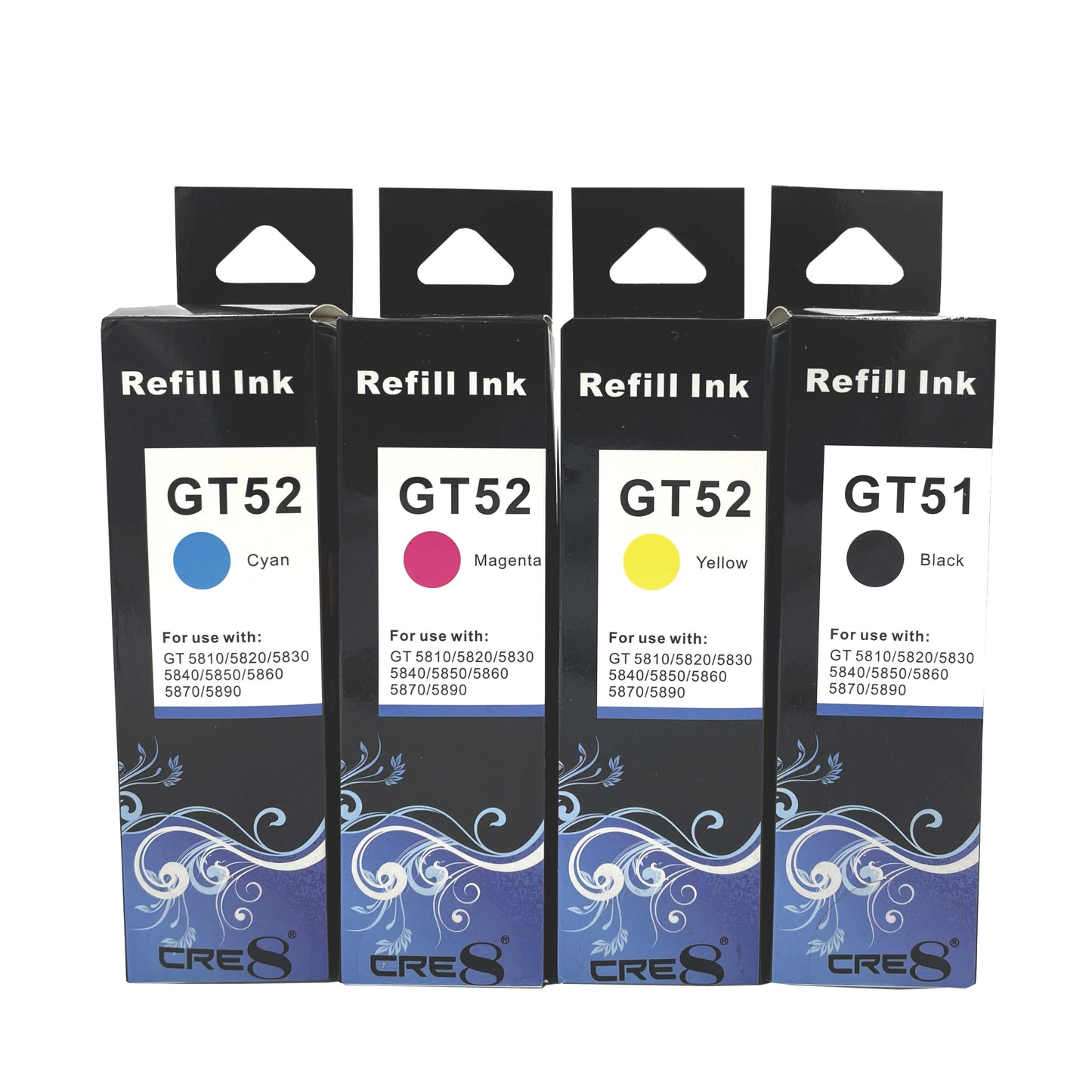 CRE8 | Compatible HP GT51/52 Refill Bottle Ink