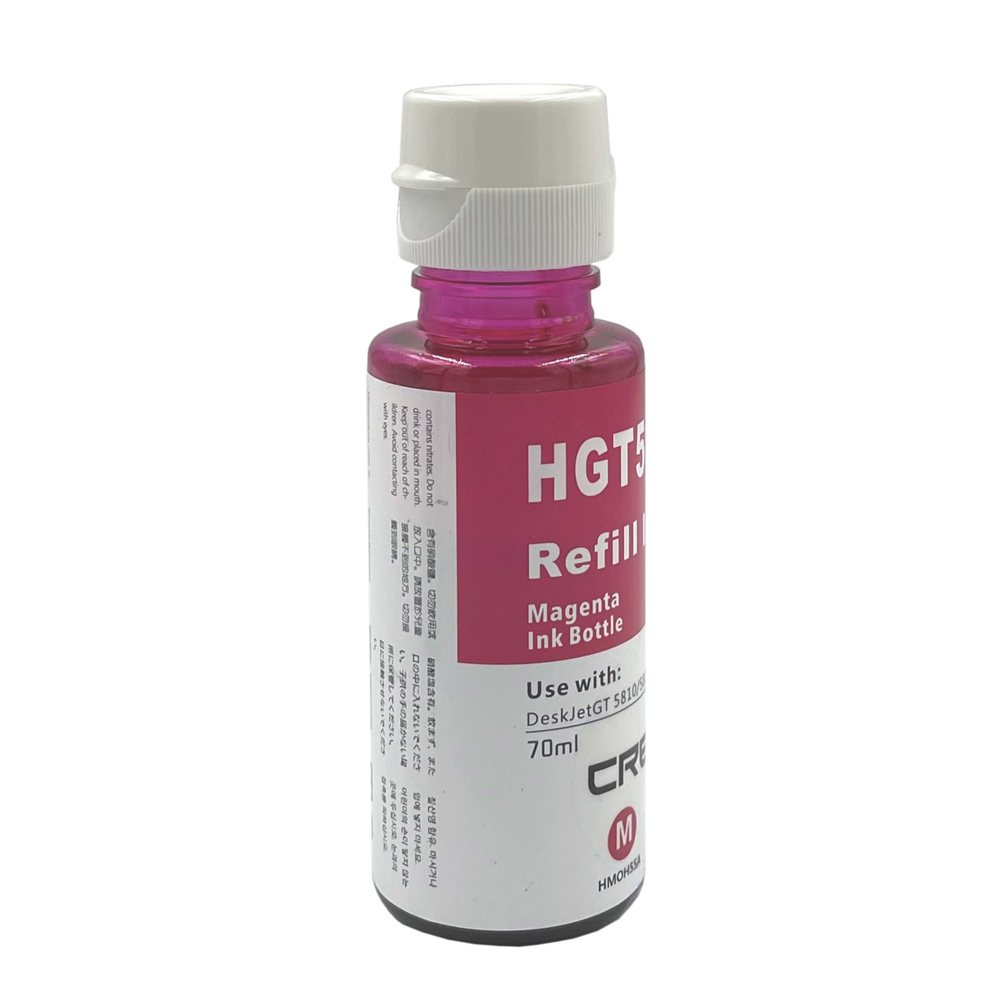 CRE8 | Compatible HP GT52 Magenta Refill Bottle Ink