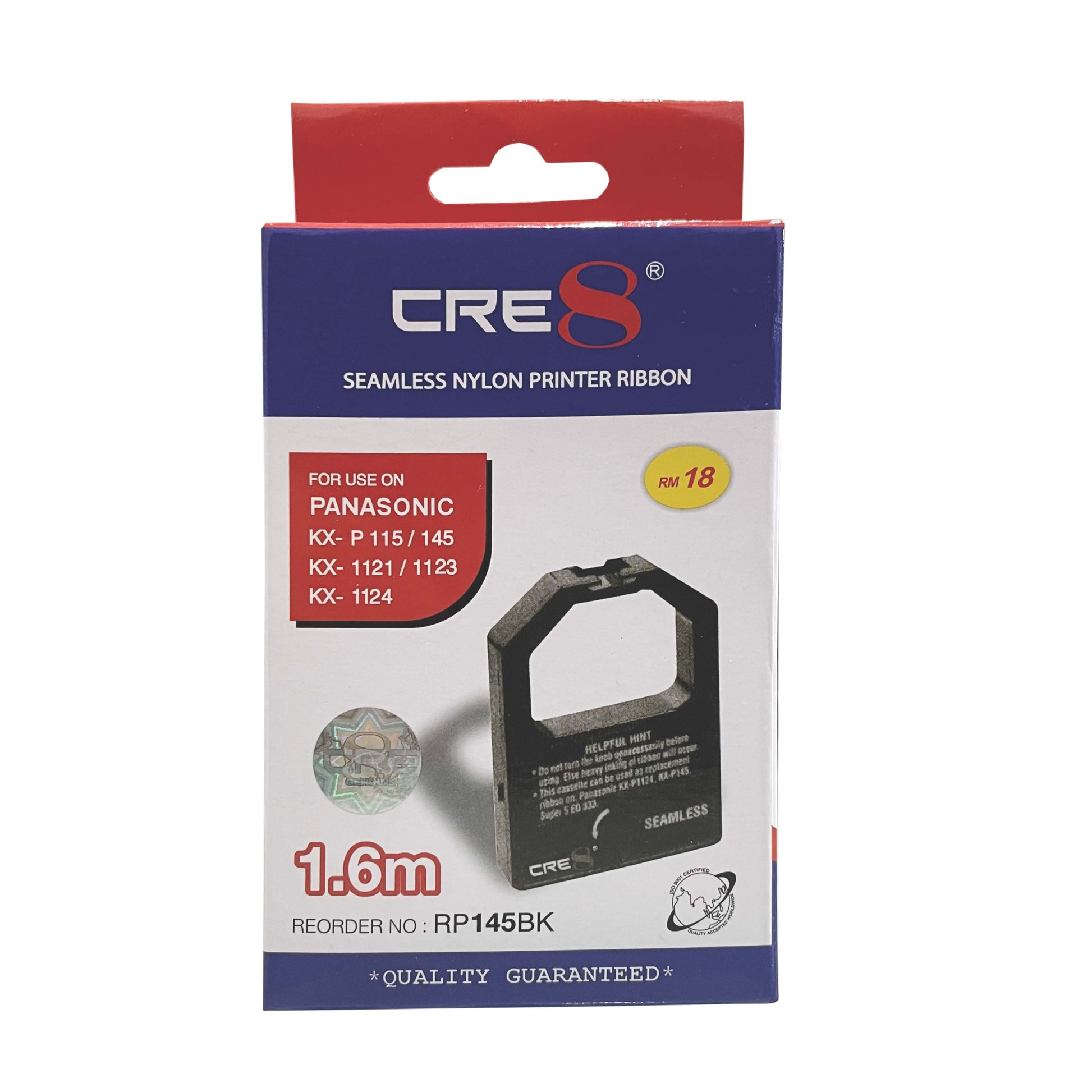 CRE8 | Compatible Panasonic KXP 145 Printer Ribbon (RP145BK)