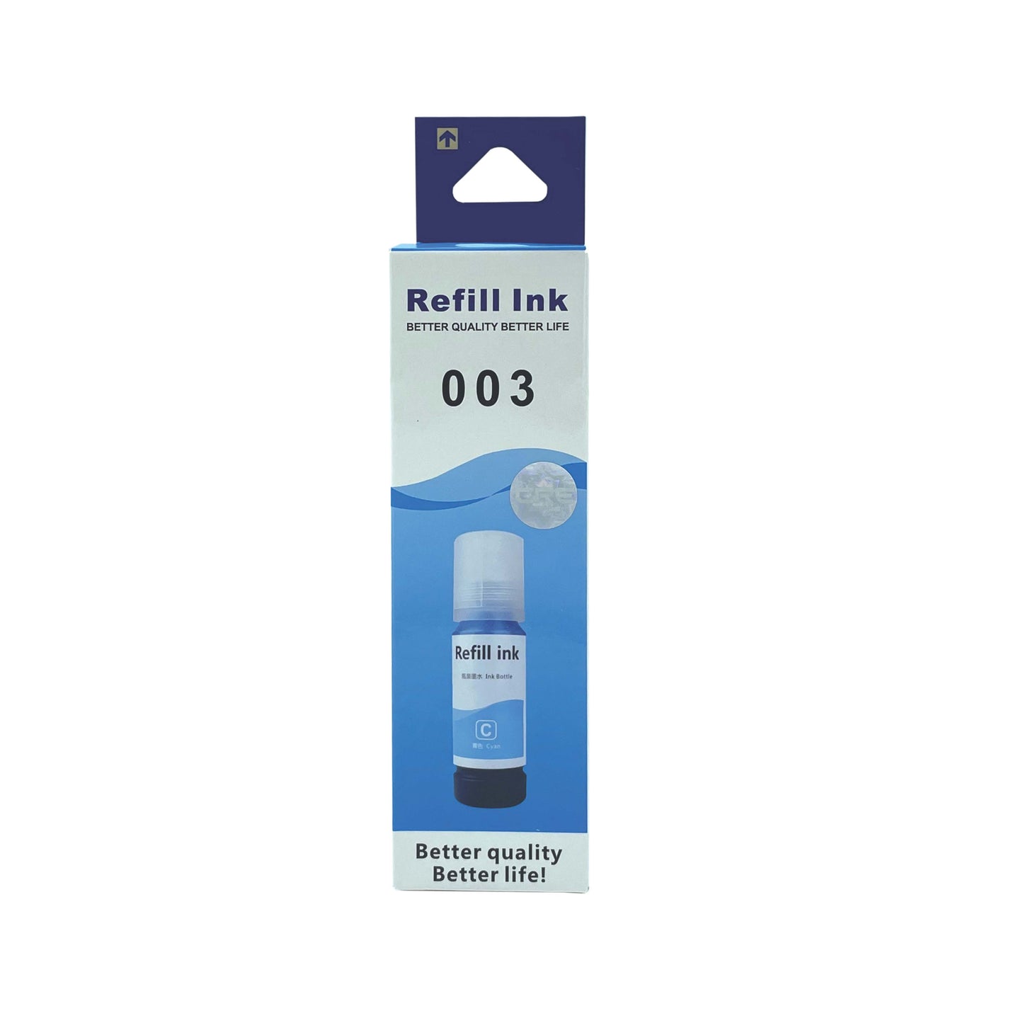 CRE8 | Compatible Epson 003 Refill Bottle Ink (Cyan)