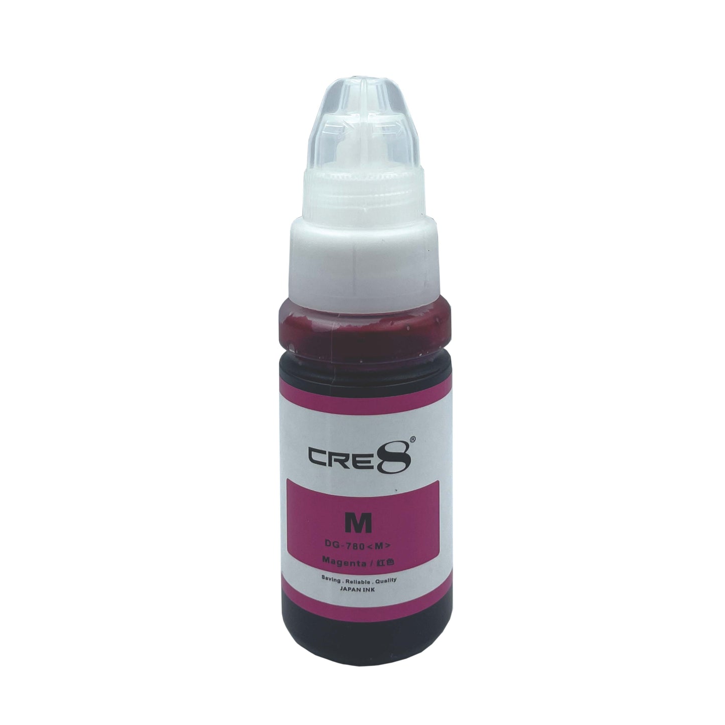 CRE8 | Compatible Canon DG-780 Magenta Colour Refill Bottle Ink