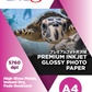 CRE8 | Premium Inkjet Glossy Photo Paper A4 190g / 20 sheets
